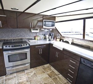 Motor Yacht JUSTINE - Galley