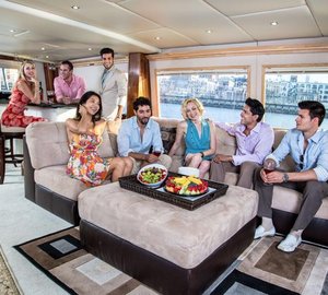 Motor Yacht JUSTINE -  Main Salon