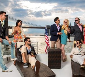 Motor Yacht JUSTINE -  Relaxing on the Flybridge