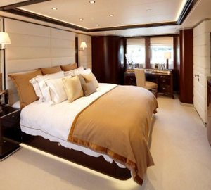 Motor Yacht Perle Noire (ex Willpower) Interior by Gabriel Bernardi of London Interior