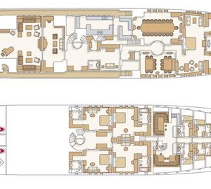 Motor Yacht Reverie - Layout Three
