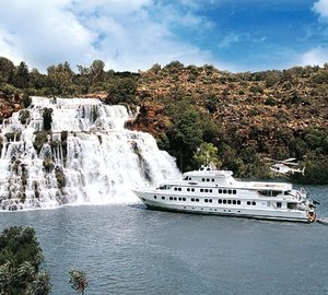 Motor Yacht True North  Waterfall