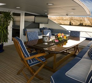 Motor yacht ADO (ex DOA, Java) -  Aft Deck