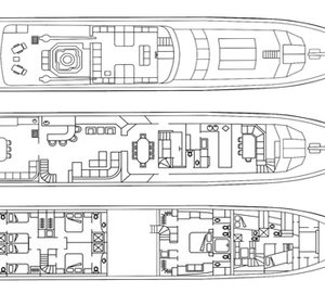 Motor yacht ADO (ex DOA, Java) -  Layout