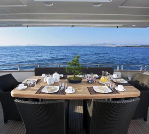 Motor yacht Anassa -  Aft Deck