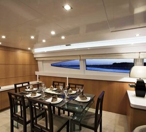 Motor yacht Anassa -  Dining