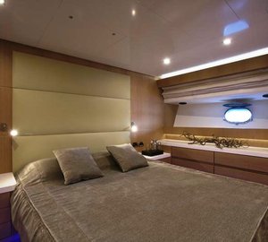 Motor yacht Anassa -  Master Cabin