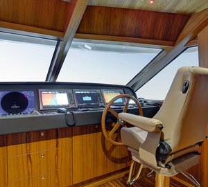 Motor yacht Boonooroo II - Main Deck - Wheelhouse-001