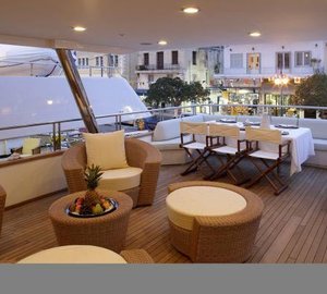 Motor yacht CORVUS -  Bridge Deck Aft