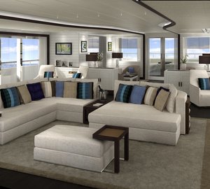 Motor yacht FOREVER ONE - Main Saloon