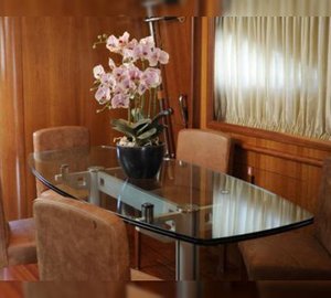 Motor yacht HAPPY FEET - Formal dining