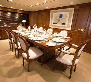 Motor yacht JANA -  Dining Room