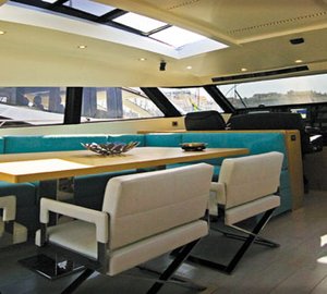 Motor yacht K BLU -  Dining
