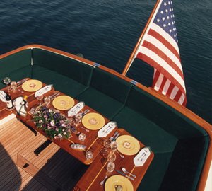 Motor yacht Keldi - Aft Deck
