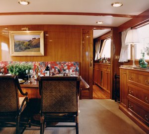 Motor yacht Keldi - Dining