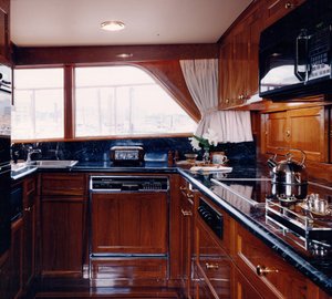 Motor yacht Keldi - Galley