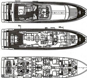 Motor yacht LADY CHATTERLEY -  Layout