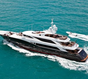 Motor yacht LIBERTY -  From Above