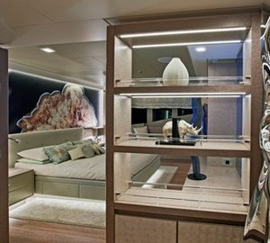 Motor yacht LIBERTY -  Master Cabin View 2