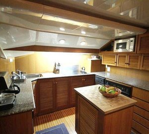 Motor yacht MERCEDES - Galley