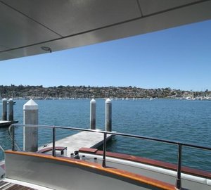 Motor yacht MERCEDES - View from Aft Deck