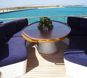 Motor yacht MONACO - Sundeck Dining