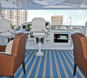 Motor yacht OLGA -  Flybridge forward