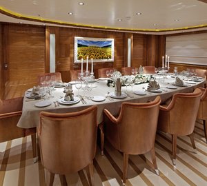 Motor yacht ORAMA -  Formal Dining