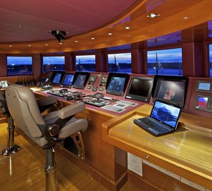 Motor yacht ORAMA -  Wheelhouse