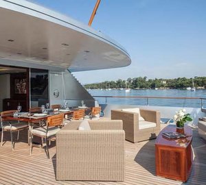 Motor yacht POLLY -  Aft Deck Seating