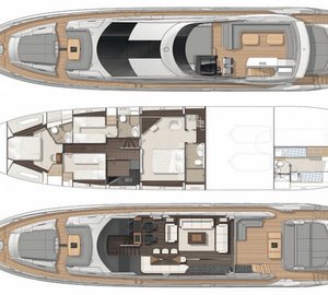 Motor yacht SEAWATER - Layout