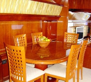 Motor yacht SPLENDIDO -  Dining Table