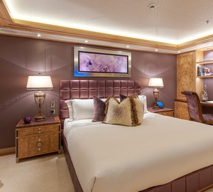 Motor yacht Solandge - Guest Suite - Photo by Klaus Jordan