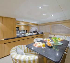 Motor yacht TRILOGY - Galley