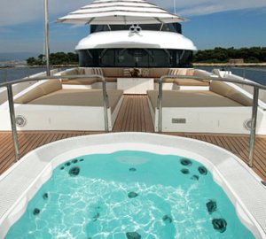 Motor yacht Classic Supreme 132 Exterior Spapool Photo credit Thierry Ameller 001