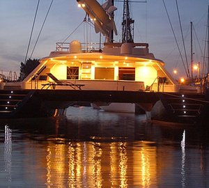 NAHEMA IV - Aft View at Night