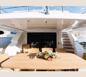 NEVER ONE - Aft deck
