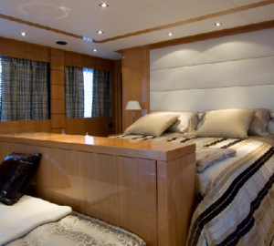 Nadara 43 m Tri-Deck motor yacht - Owners Stateroom