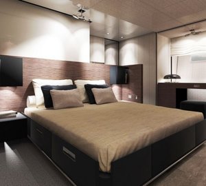 New Sanlorenzo SL94 motor yacht Master Cabin