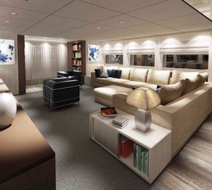 New Sanlorenzo SL94 motor yacht series Main Salon