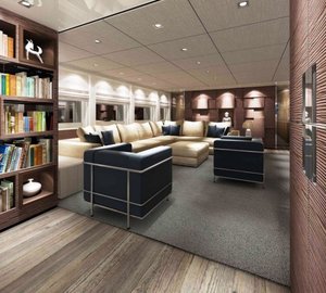 New Sanlorenzo SL94 motor yacht series Salon