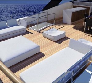 New Sanlorenzo SL94 motor yachts spacious Flybridge