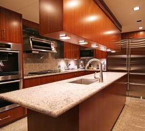 Nordhavn 120 Yacht Aurora - Galley