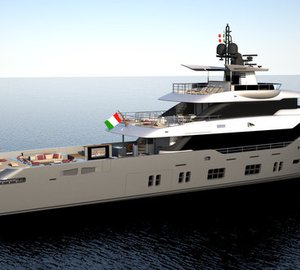 Oceanic Yachts 140 luxury yacht Hull no. 1 - Stern view