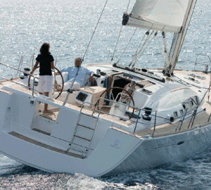 Oceanis54 at sail