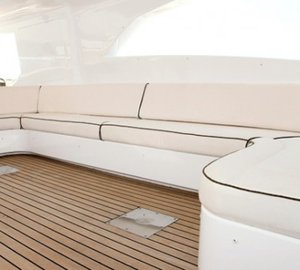 On board luxury yacht Majesty 121