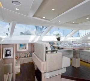 Oyster 885 Yacht CLARE -  Upper Salon