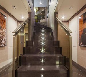 Panthera Yacht - Staircase