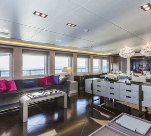 Panthera superyacht - Main Saloon