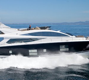 Pearl 75 Yacht at full speed